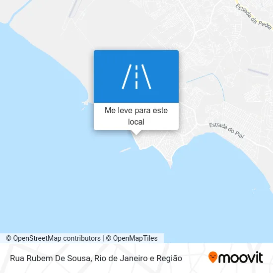 Rua Rubem De Sousa mapa