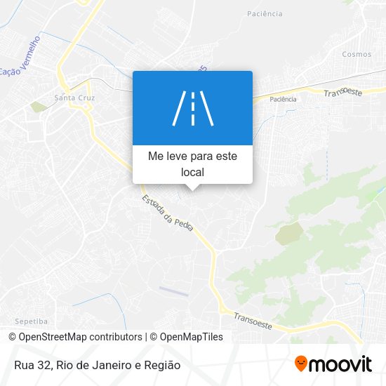 Rua 32 mapa