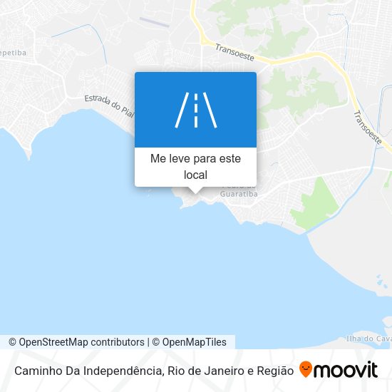 Caminho Da Independência mapa