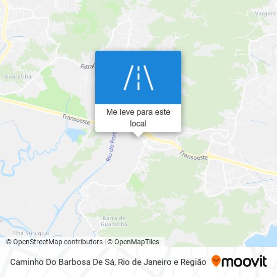 Caminho Do Barbosa De Sá mapa