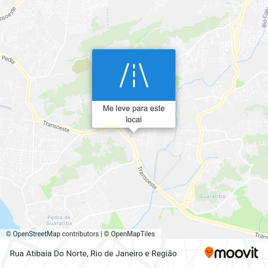 Rua Atibaia Do Norte mapa