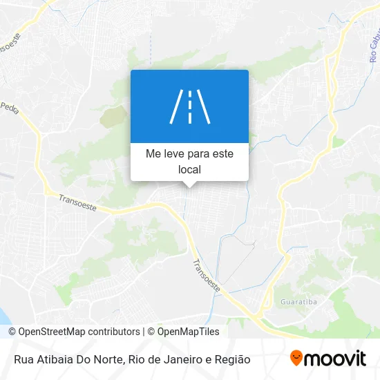 Rua Atibaia Do Norte mapa