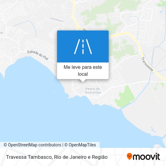 Travessa Tambasco mapa