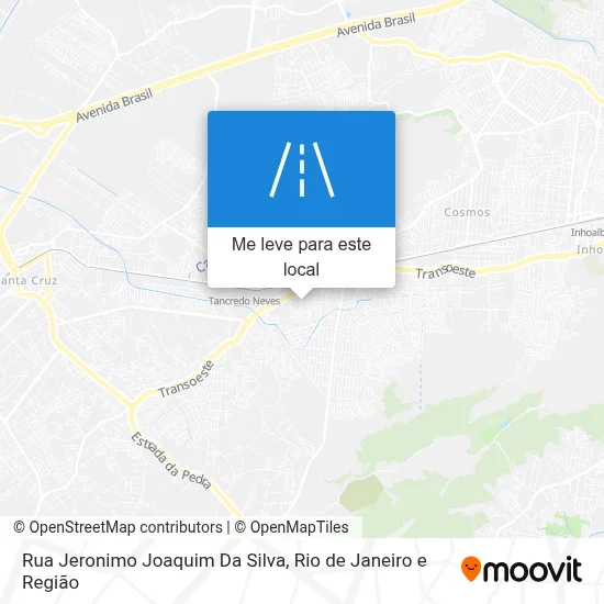 Rua Jeronimo Joaquim Da Silva mapa
