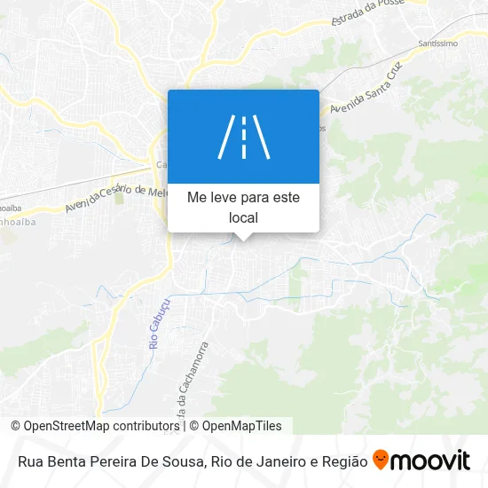 Rua Benta Pereira De Sousa mapa