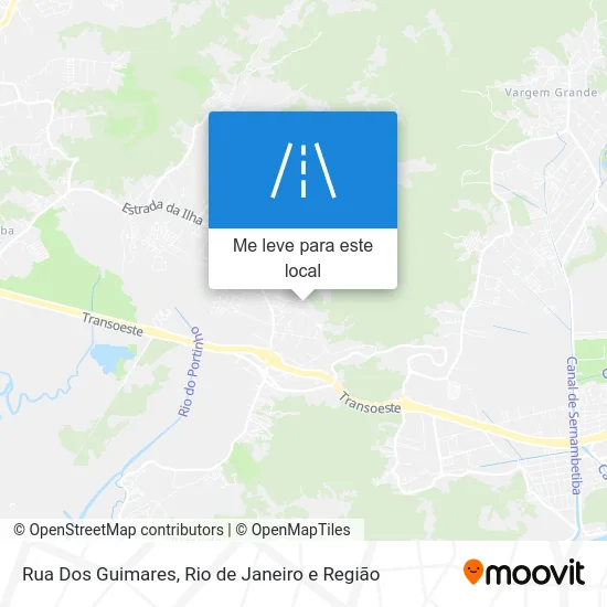 Rua Dos Guimares mapa