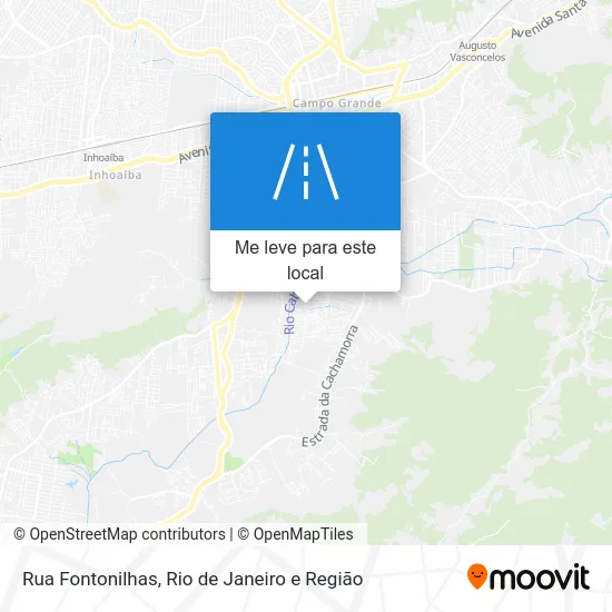 Rua Fontonilhas mapa