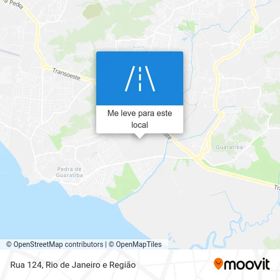 Rua 124 mapa