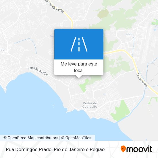 Rua Domingos Prado mapa