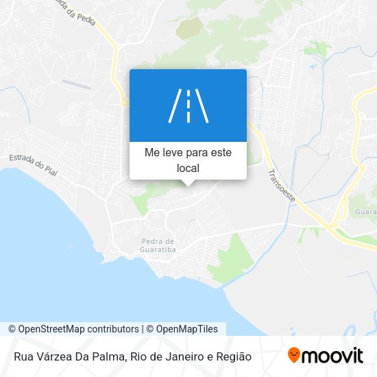 Rua Várzea Da Palma mapa