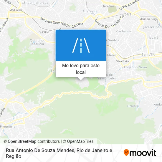 Rua Antonio De Souza Mendes mapa