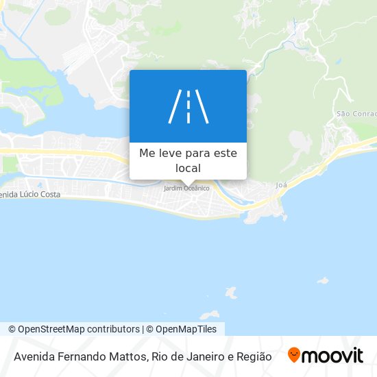 Avenida Fernando Mattos mapa