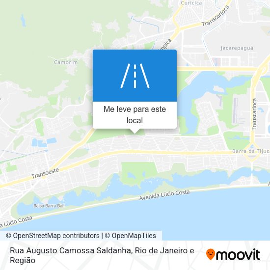Rua Augusto Camossa Saldanha mapa