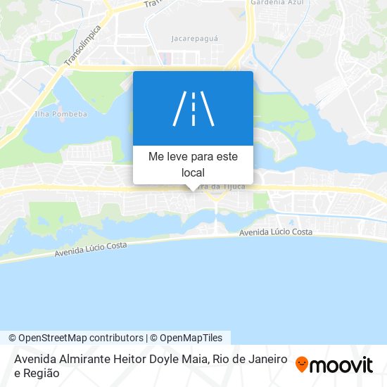 Avenida Almirante Heitor Doyle Maia mapa