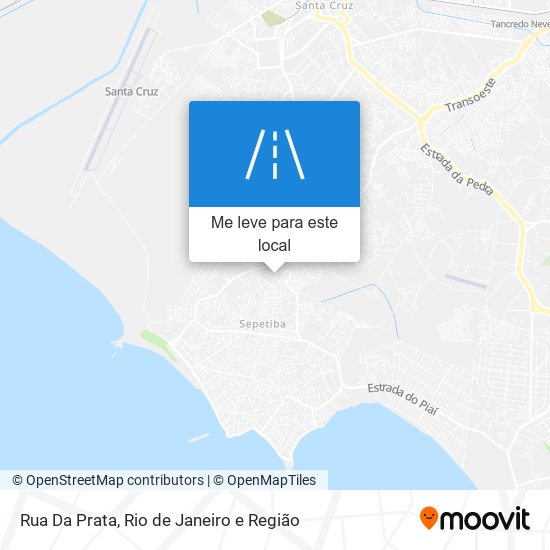 Rua Da Prata mapa