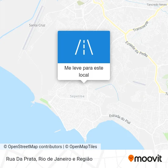 Rua Da Prata mapa