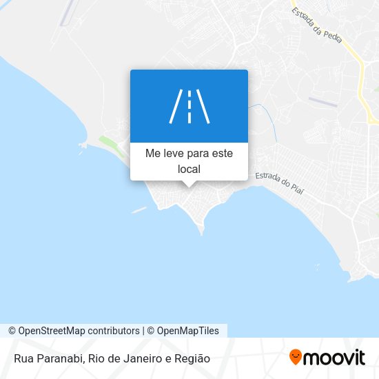 Rua Paranabi mapa