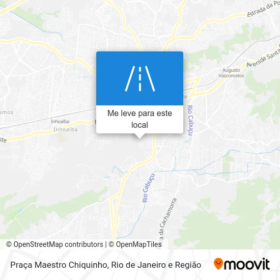 Praça Maestro Chiquinho mapa