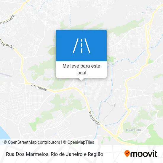 Rua Dos Marmelos mapa