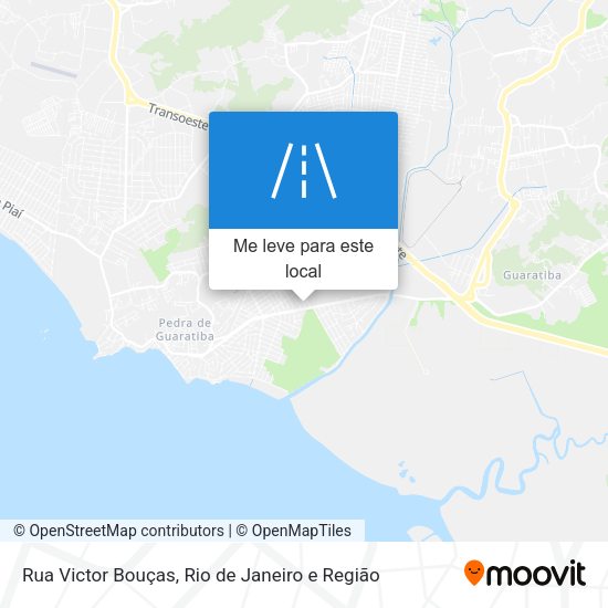 Rua Victor Bouças mapa