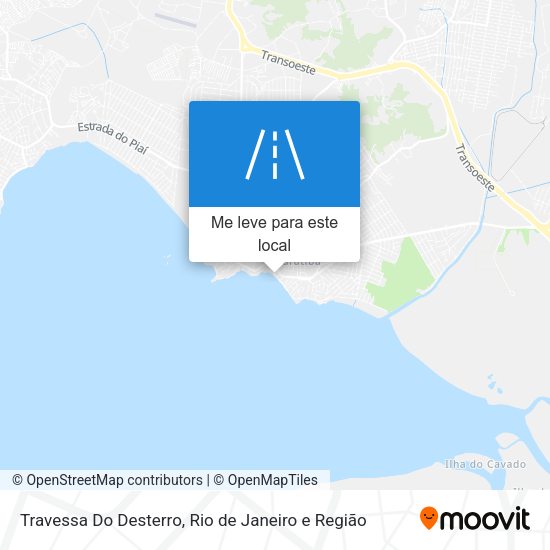 Travessa Do Desterro mapa