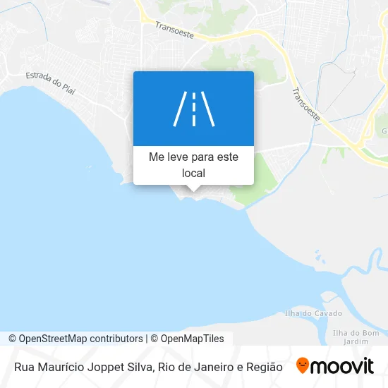 Rua Maurício Joppet Silva mapa
