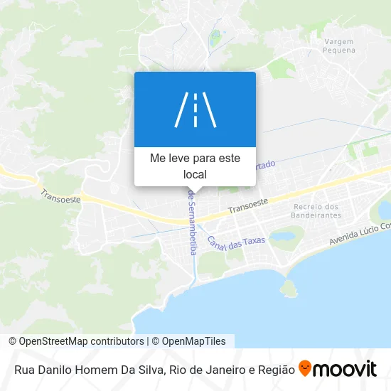 Rua Danilo Homem Da Silva mapa