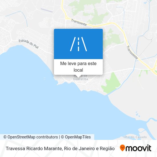 Travessa Ricardo Marante mapa
