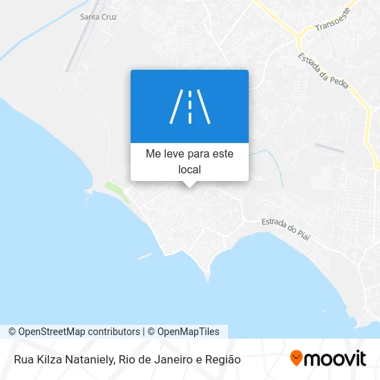 Rua Kilza Nataniely mapa