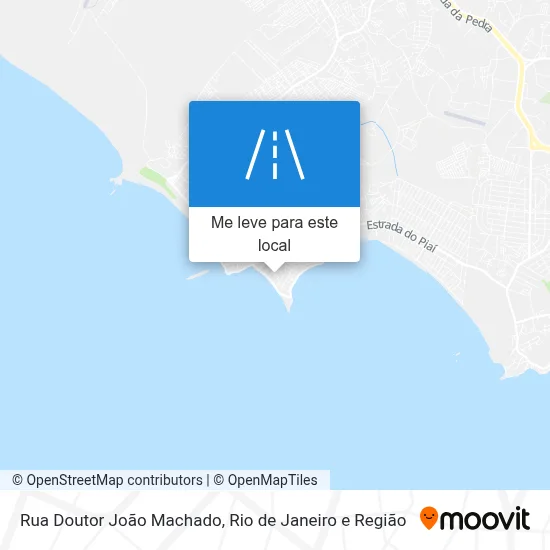 Rua Doutor João Machado mapa
