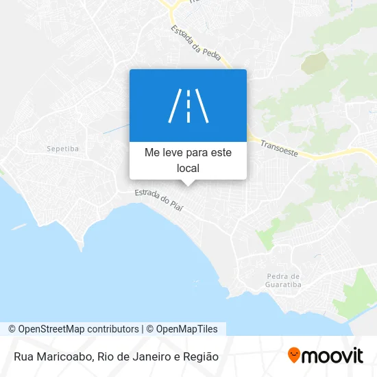 Rua Maricoabo mapa