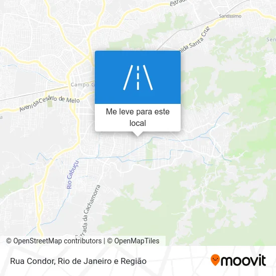 Rua Condor mapa