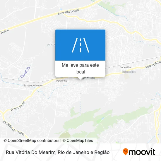 Rua Vitória Do Mearim mapa