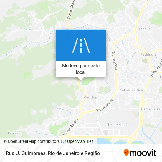 Rua U. Guimaraes mapa