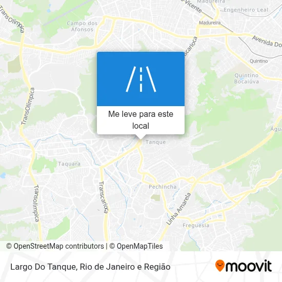 Largo Do Tanque mapa