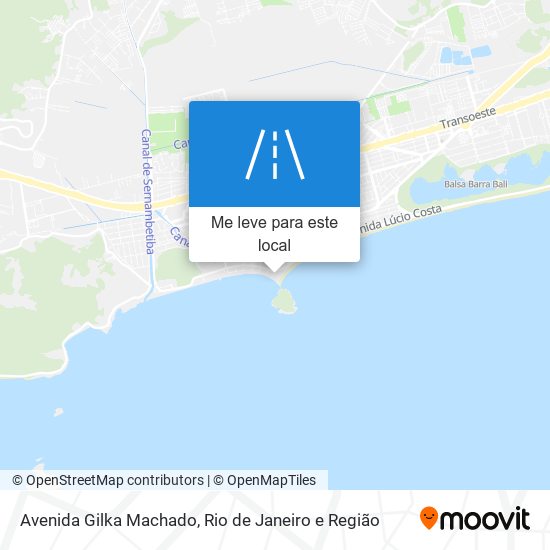 Avenida Gilka Machado mapa