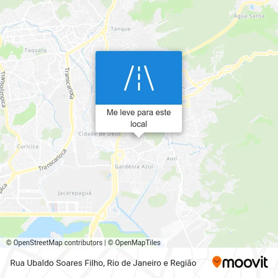 Rua Ubaldo Soares Filho mapa