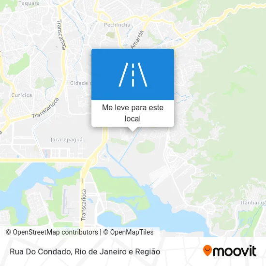 Rua Do Condado mapa