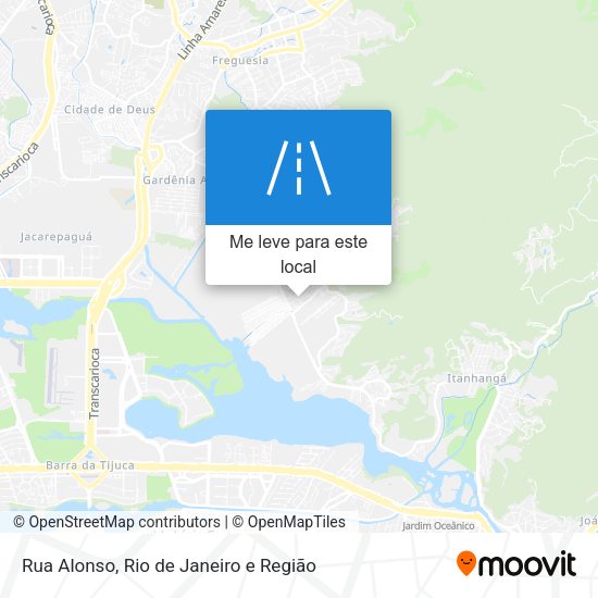 Rua Alonso mapa
