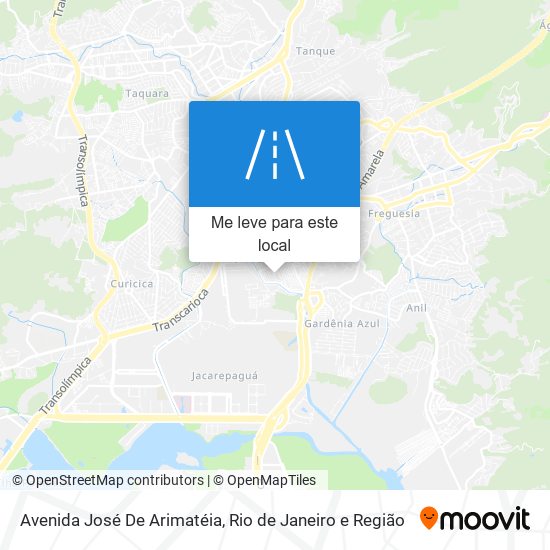 Avenida José De Arimatéia mapa
