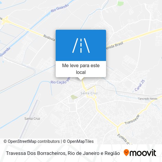 Travessa Dos Borracheiros mapa