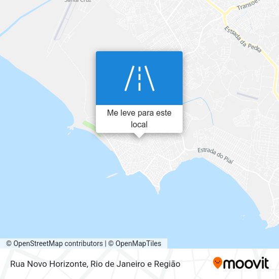 Rua Novo Horizonte mapa