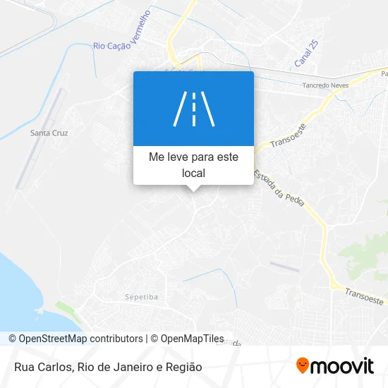 Rua Carlos mapa
