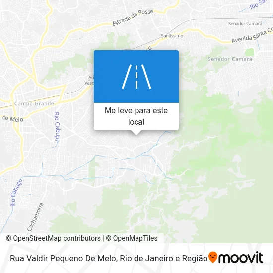Rua Valdir Pequeno De Melo mapa