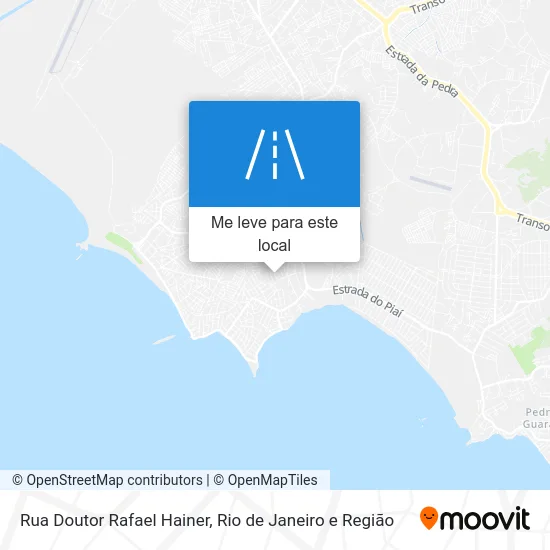 Rua Doutor Rafael Hainer mapa