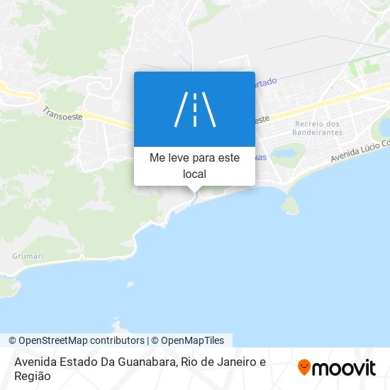 Avenida Estado Da Guanabara mapa