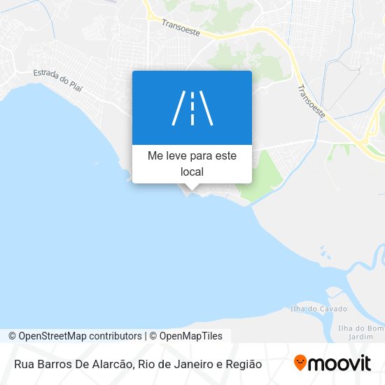 Rua Barros De Alarcão mapa