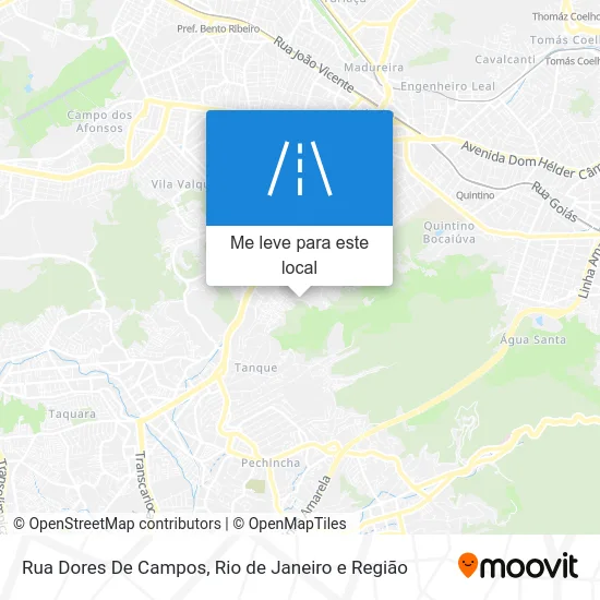 Rua Dores De Campos mapa