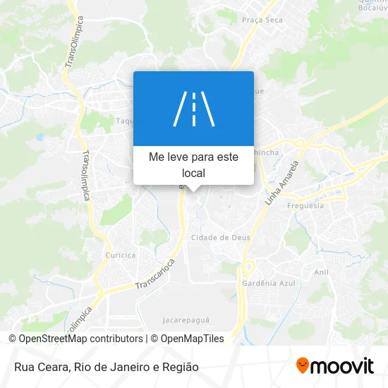 Rua Ceara mapa