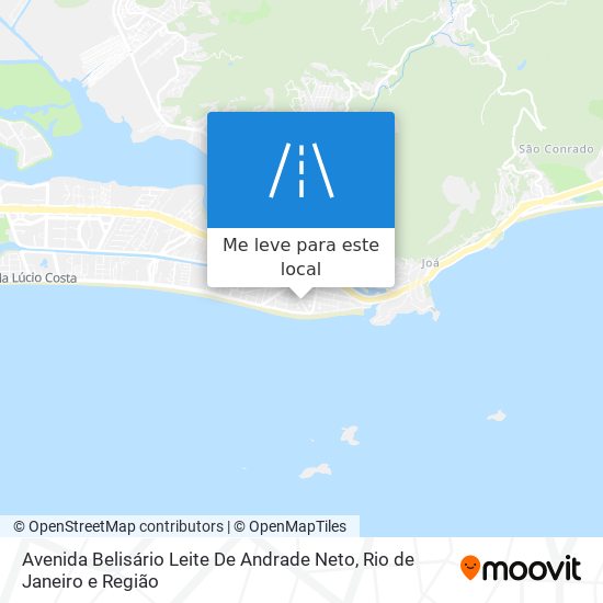 Avenida Belisário Leite De Andrade Neto mapa